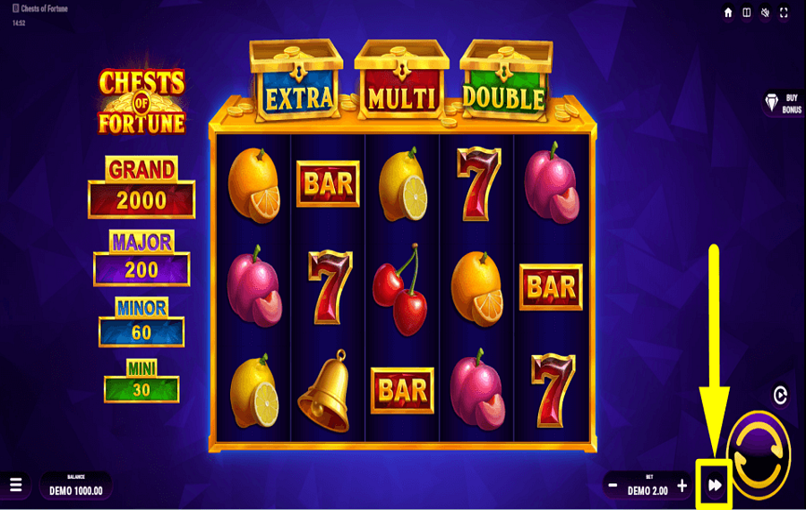 Chests of Fortune КОНТРОЛИРУЙТЕ ТЕМП.