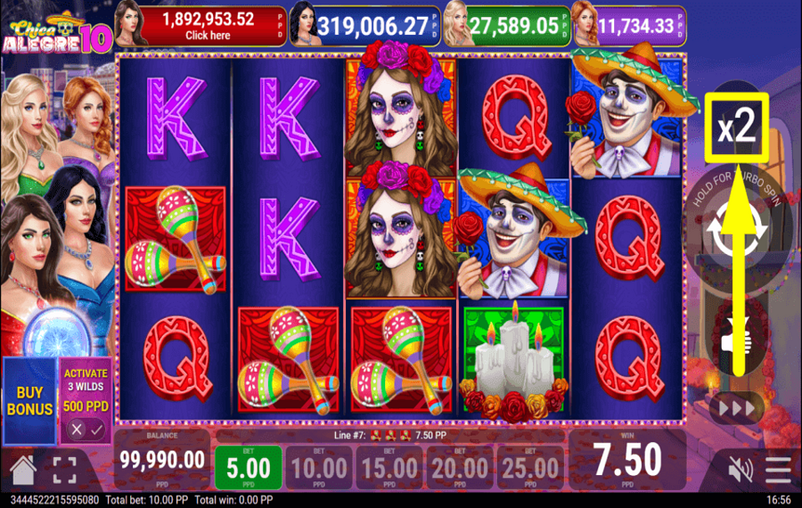 Chica Alegre 10 EFFORT POUR PLUS.