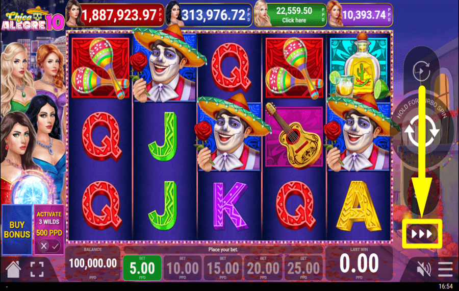Chica Alegre 10 ACCÉLÉREZ LE RYTHME.