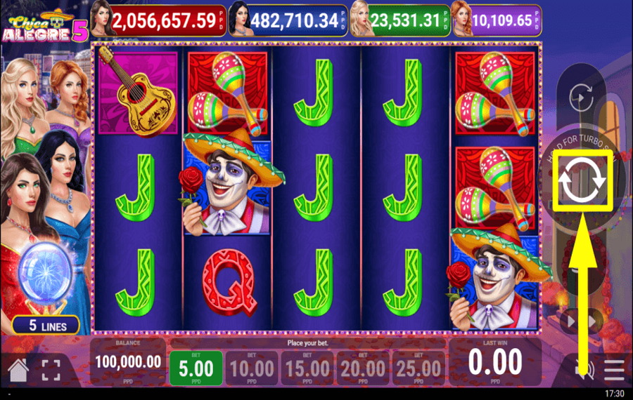 Chica Alegre 5 POURSUIVEZ LE PRIX.