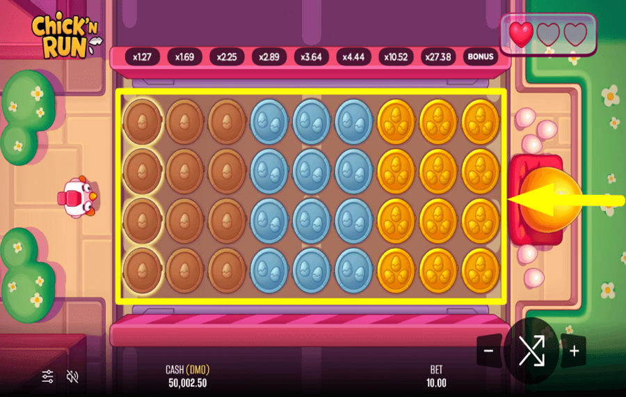 Chick n Run RETOURNEZ LES TUILES.