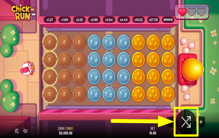 Chick n Run LAISSEZ LE DESTIN DÉCIDER.