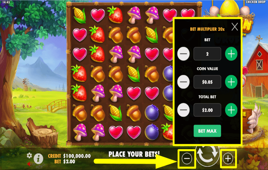 Chicken Drop REALIZA TU APUESTA TOTAL.