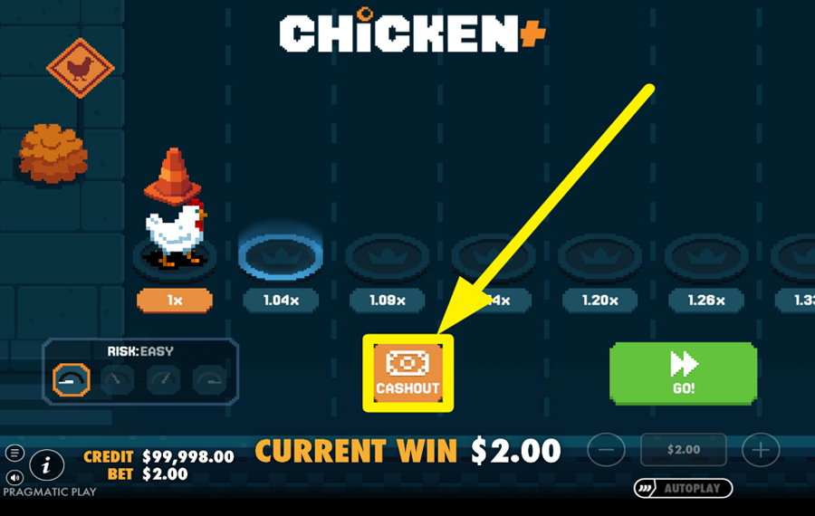 Chicken Plus ENCAISSEZ VOS GAINS.
