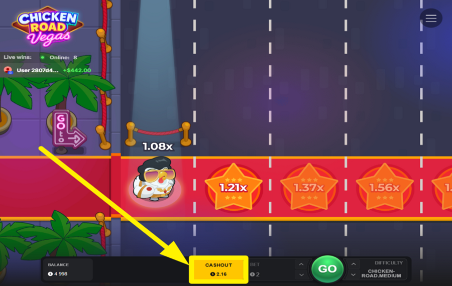 Chicken Road Vegas CASH OUT BEFORE THE ROOSTER GET HIT.