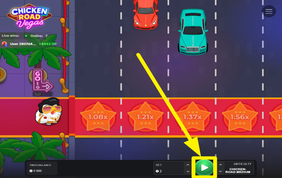 Chicken Road Vegas SEND THE CHICKEN ACROSS!