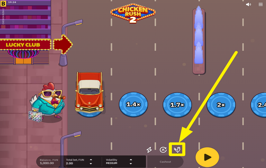 Chicken Rush 2 CHANGEZ LE LOOK DE VOTRE POULET.