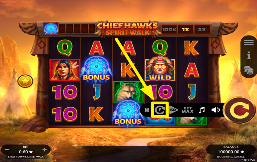 Chief Hawks Spirit Walk AMPLIFIEZ LE JEU.