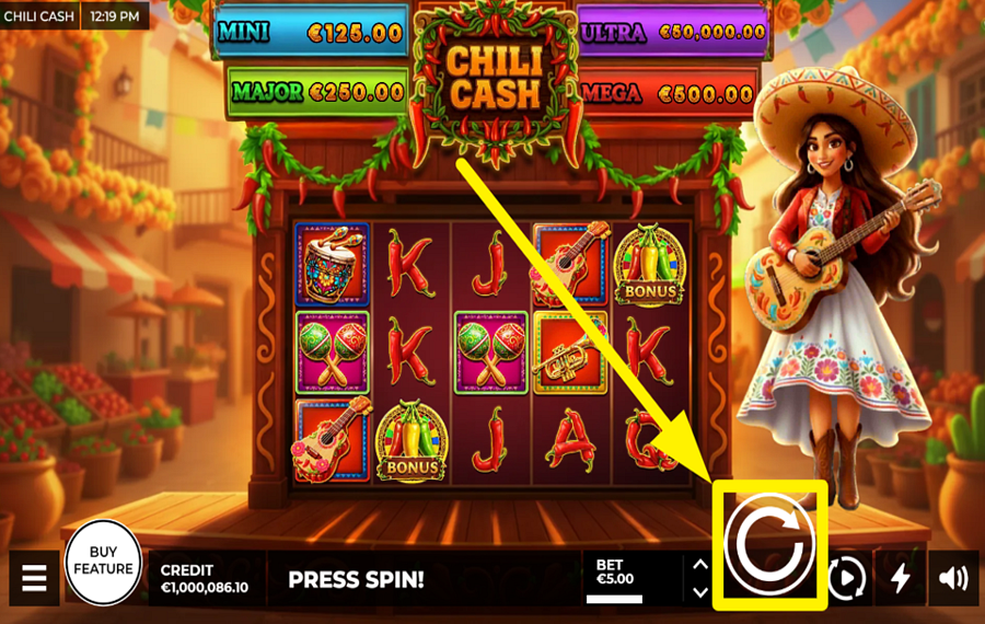 Chili Cash DÉCLENCHEZ L'EXCITATION !