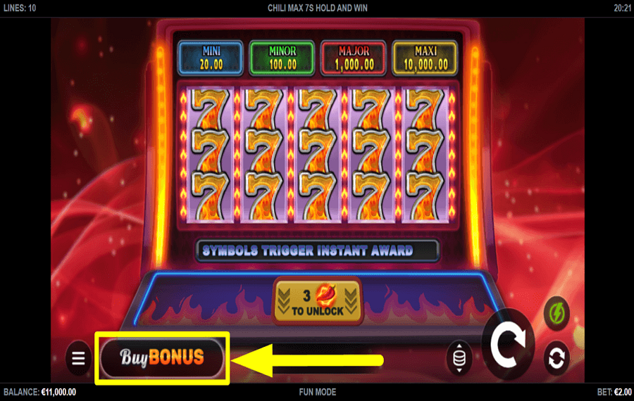 Chili Max 7s Hold and Win КУПИТЬ БОНУС.
