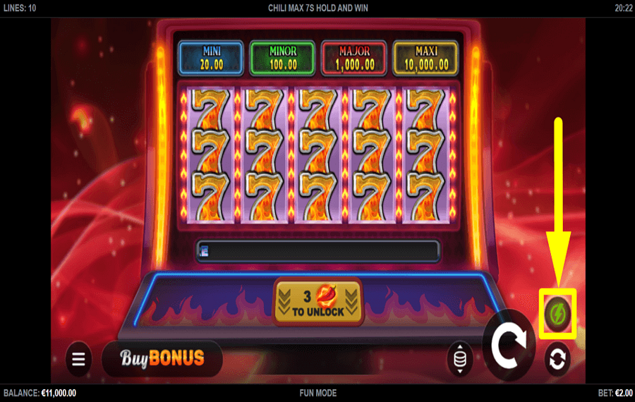 Chili Max 7s Hold and Win ВКЛЮЧИТЕ ТУРБО.