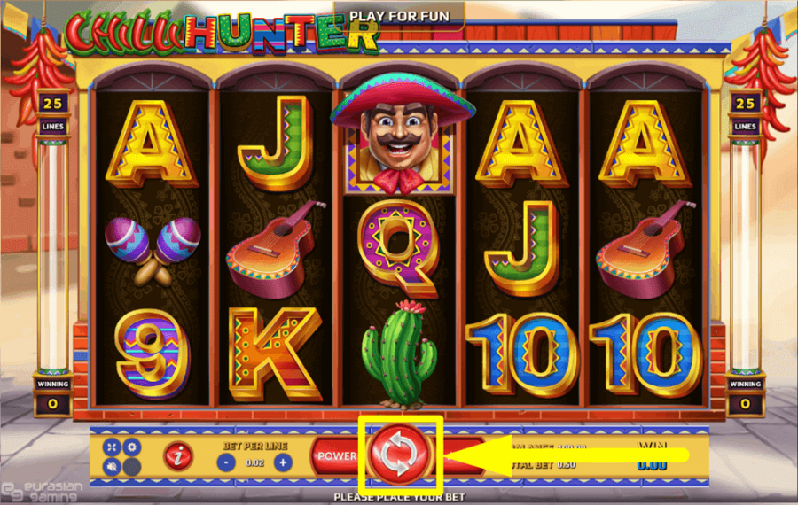 Chilli Hunter CLICK SPIN TO PLAY.