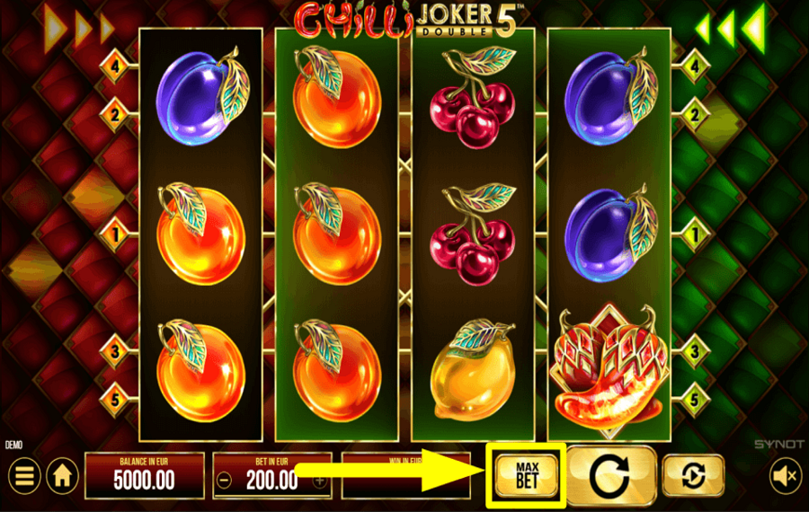 Chilli Joker Double 5 ДЕЛАЙТЕ ВЫСОКИЕ СТАВКИ.