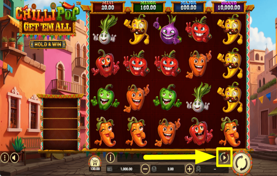 ChilliPop Get em All Hold and Win AUTOPLAY AKTIVIEREN.