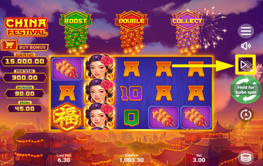 China Festival ÄNDERN SIE DIE GESCHWINDIGKEIT.