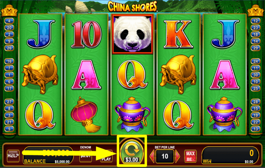 China Shores SPIN TO WIN.