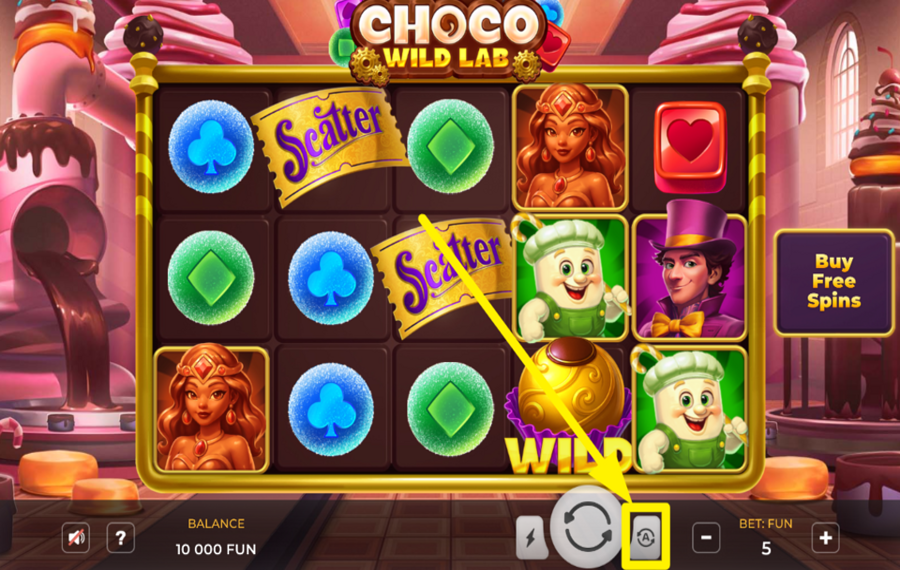 Choco Wild Lab ЗАПУСК АВТОМАТИЧЕСКИХ ВРАЩЕНИЙ.