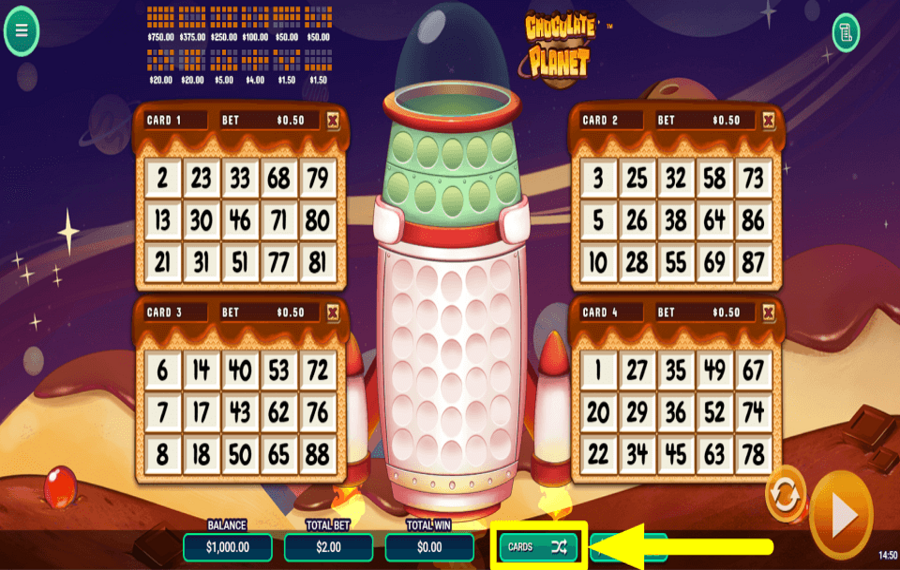 Chocolate Planet MÉLANGE VOS CARTES.