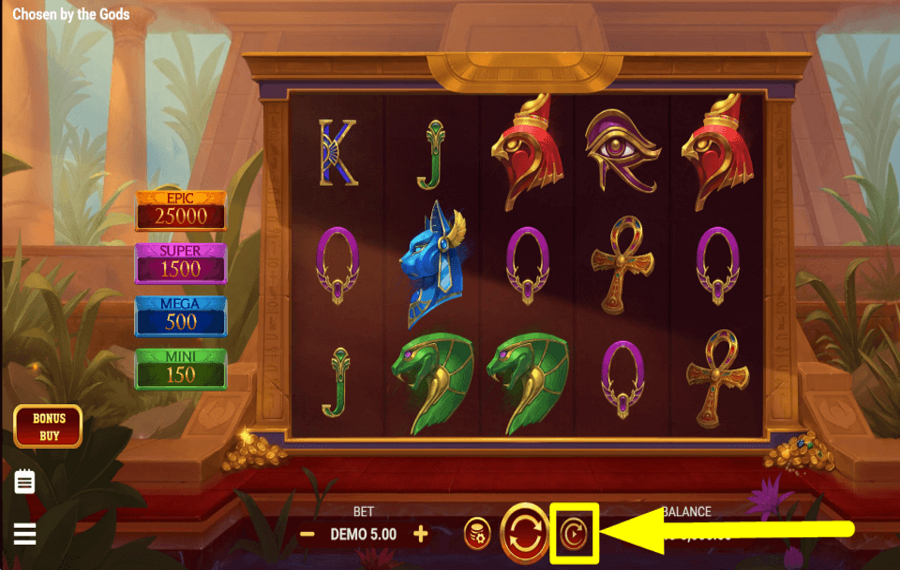 Chosen by the Gods AUTOMATISCH VORGEHEN.