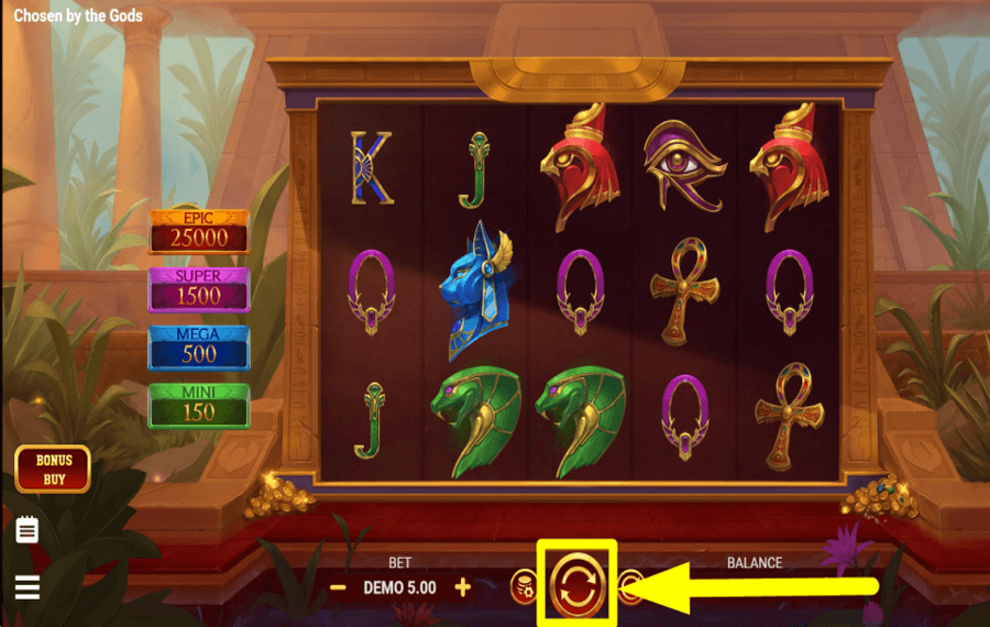 Chosen by the Gods SPIELEN SIE DAS SPIEL.