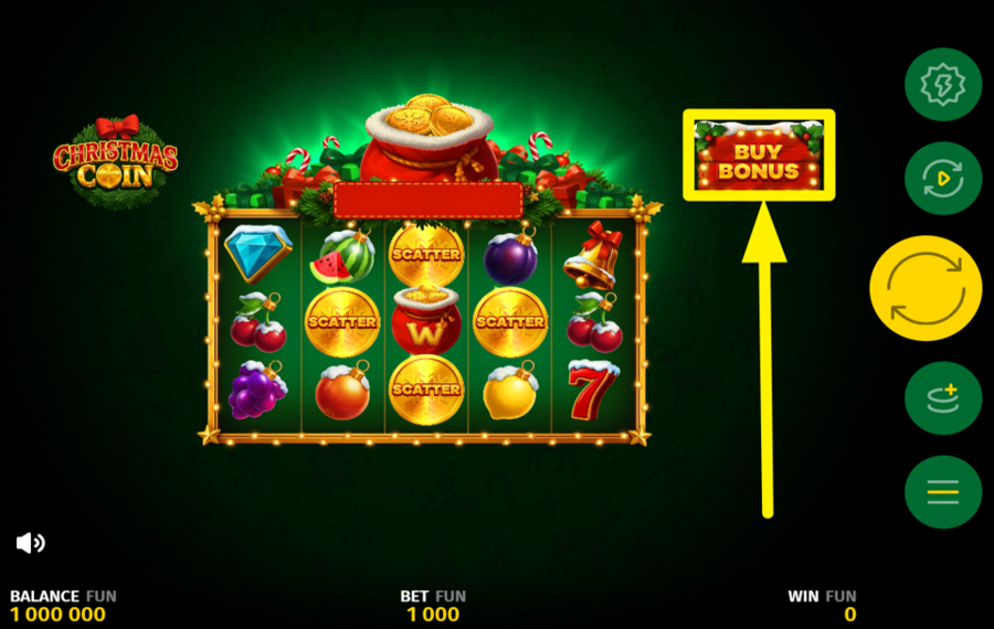 Christmas Coin UNLOCK FREE SPINS.
