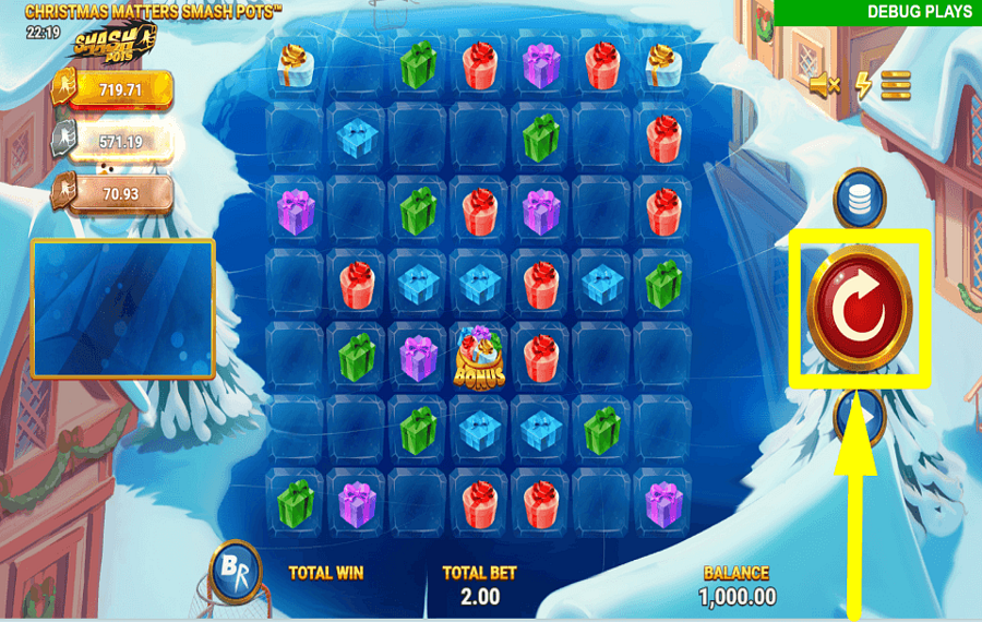 Christmas Matters Smash Pots СТРЕМИТЕСЬ К ПРИЗАМ.