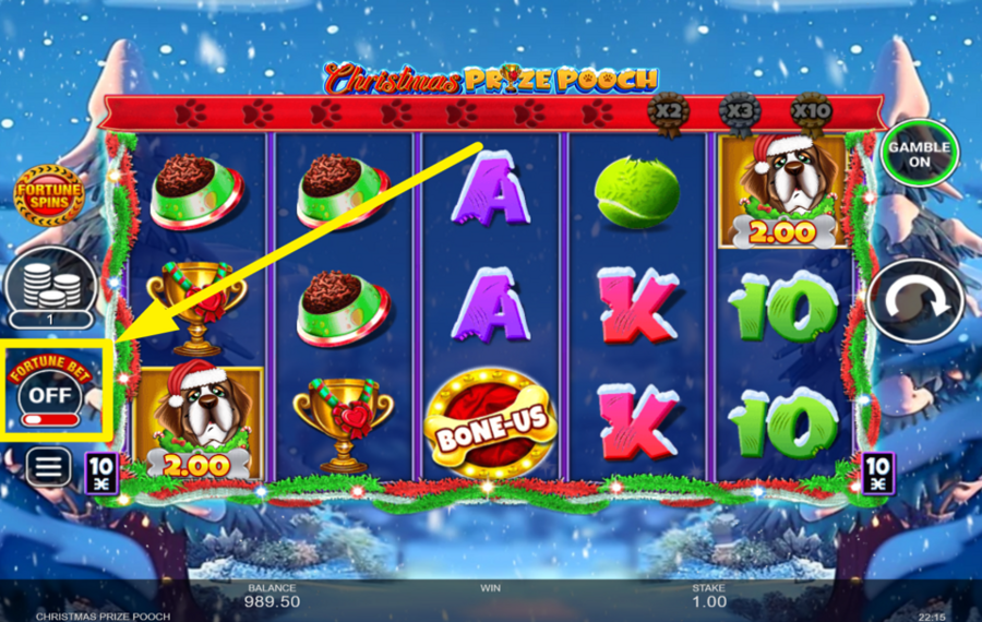 Christmas Prize Pooch ВКЛЮЧИТЕ СТАВКУ НА ФОРТУНУ.