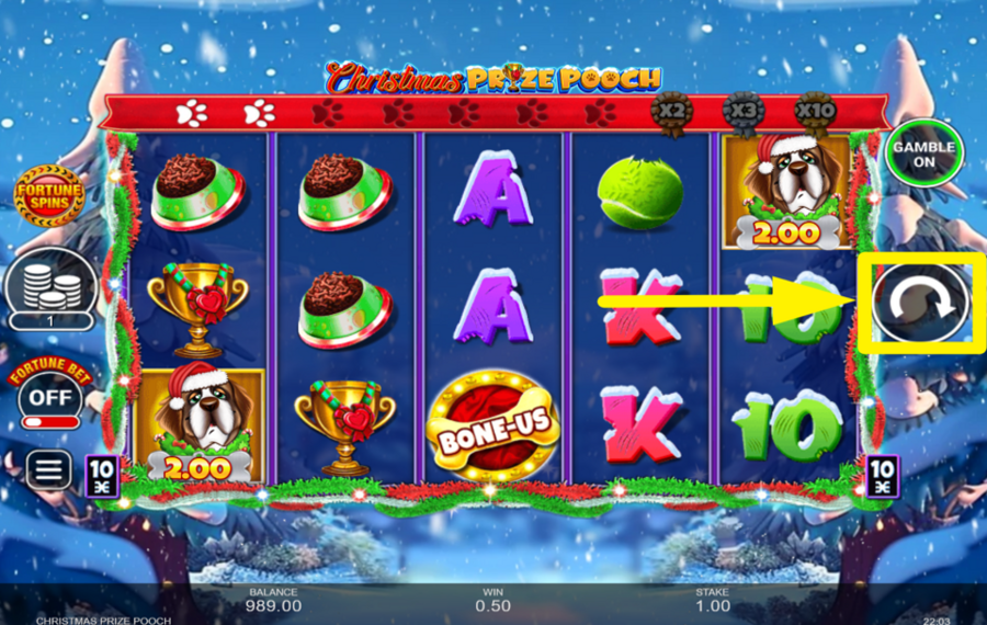 Christmas Prize Pooch ВРАЩАЙСЯ ДЛЯ ПОБЕДЫ!