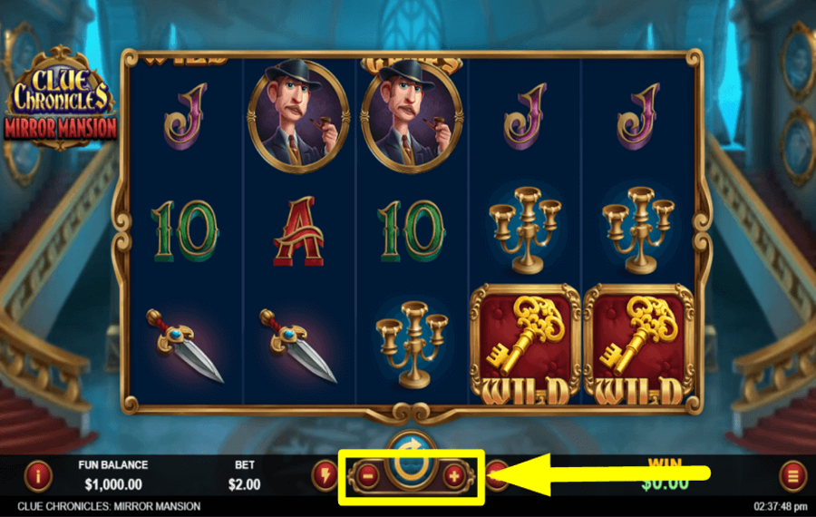 Clue Chronicles Mirror Mansion SELECCIONA TU APUESTA.