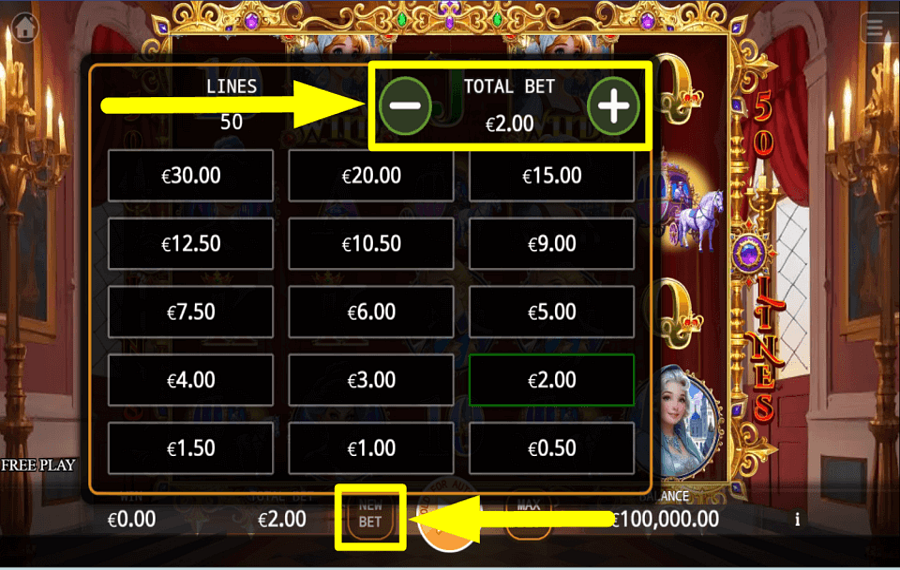 Cinderellas Glass Slipper DETERMINE THE WAGER.