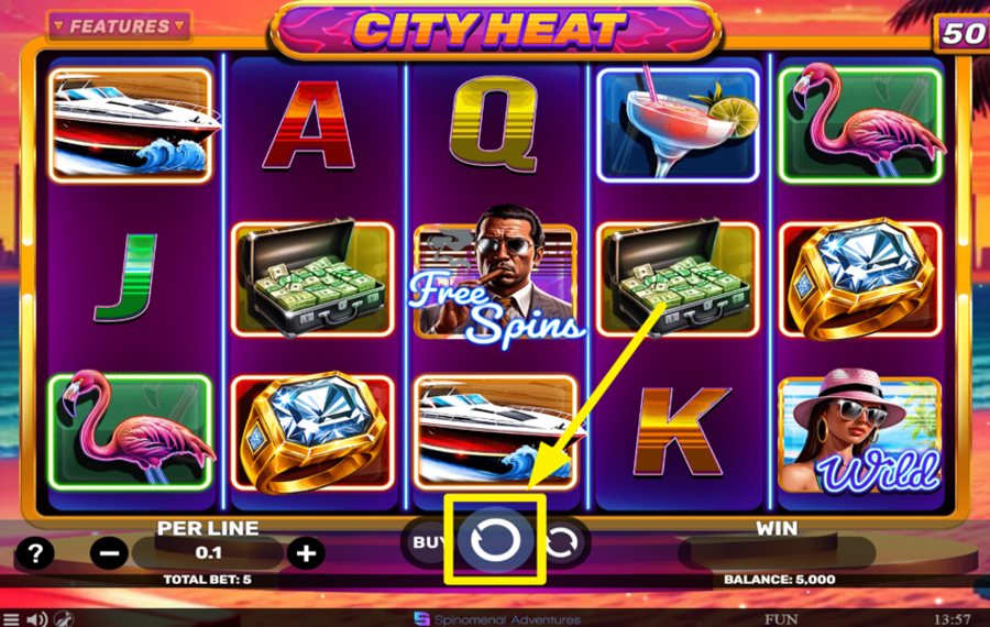 City Heat DREHEN, UM ZU GEWINNEN!