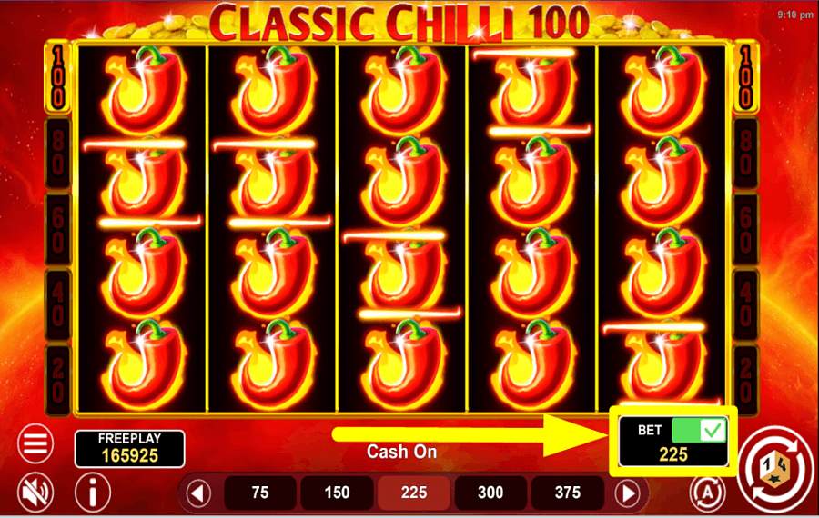 Classic Chilli 100 BOOST THE ODDS.
