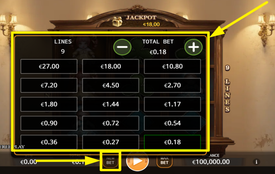 Classical Dollhouse Lock 2 Spin ОПРЕДЕЛИТЕ СВОЮ СТАВКУ.