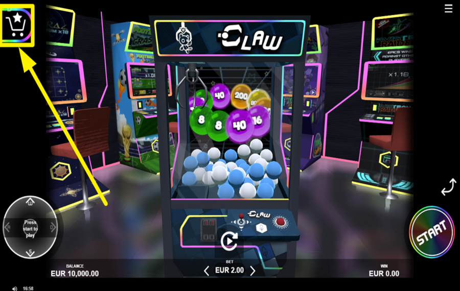 Claw COMPRA EL JUEGO ADICIONAL.