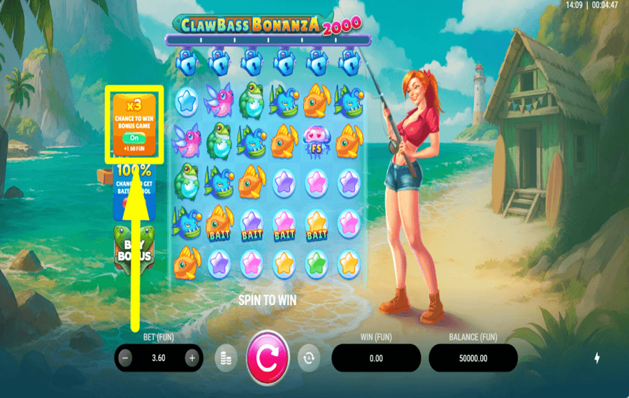 Clawbass Bonanza 2000 Воспользуйтесь шансом.