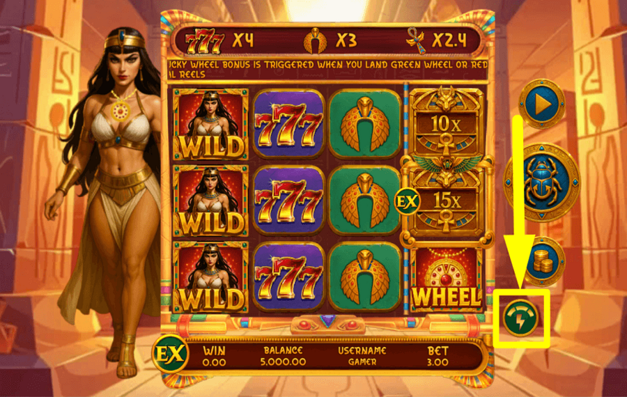 Cleopatra Golden Necklace ACCÉLÉREZ LE RYTHME.