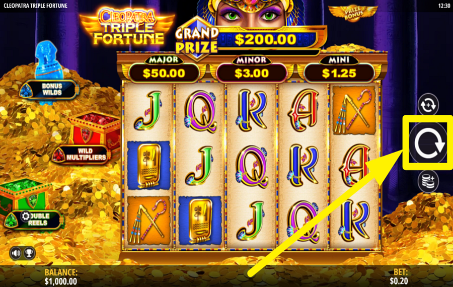 Cleopatra Triple Fortune SPIELE DAS SPIEL.
