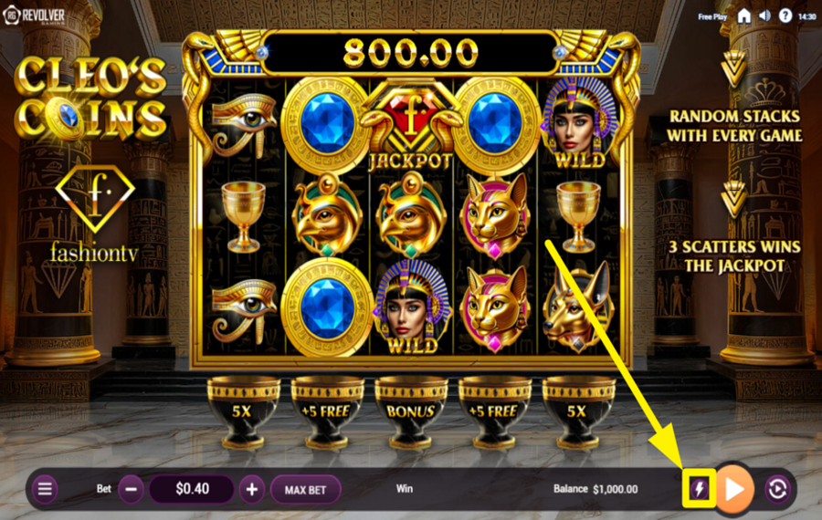 Cleos Coins Fashion TV УСКОРЬ ВРАЩЕНИЯ.