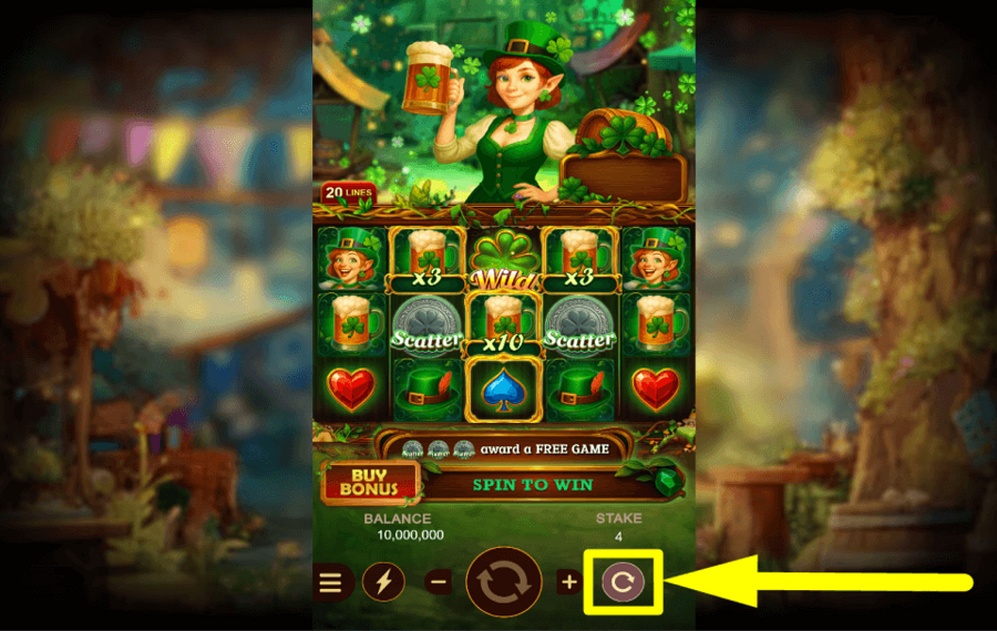 Clover Brew DÉMARRER LA LECTURE AUTOMATIQUE.