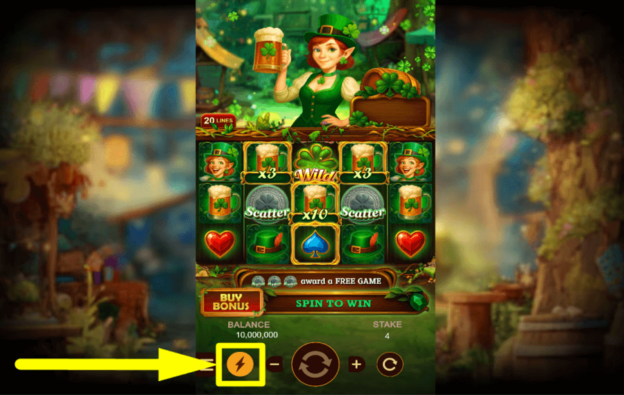 Clover Brew ACCÉLÉREZ LE JEU.