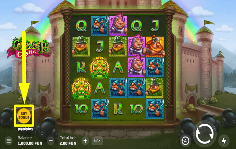 Clover Castle PAYEZ POUR LE BONUS.