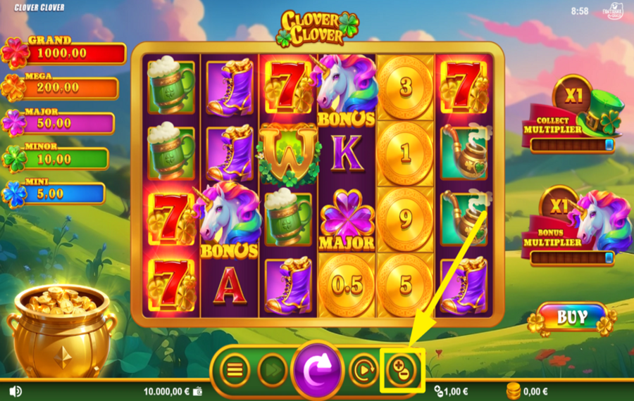 Clover Clover ÄNDERN SIE IHREN EINSATZ.