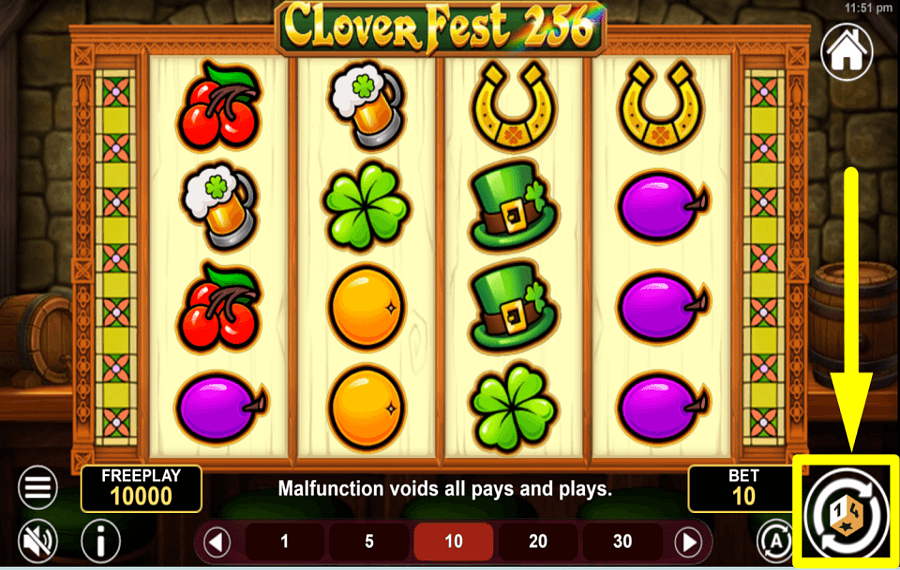 Clover Fest 256 POURSUIVEZ LE PRIX.