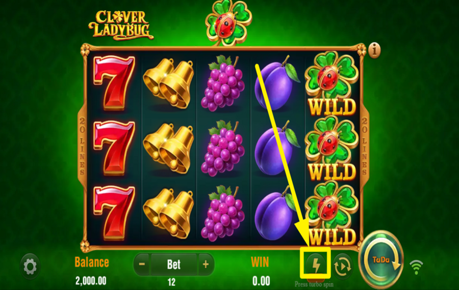 Clover Ladybug MASSIMIZZA LA VELOCITÀ.