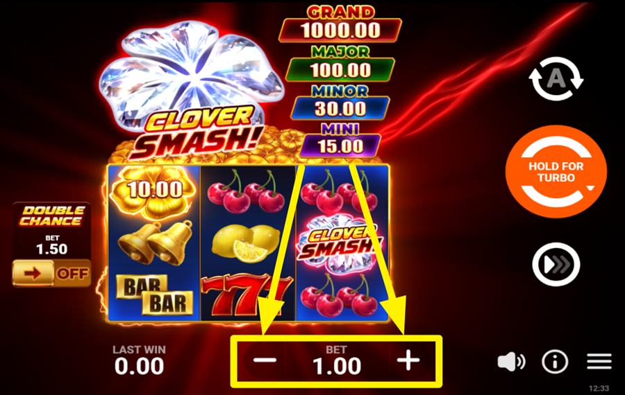 Clover Smash DECIDI LA TUA SCOMMESSA.