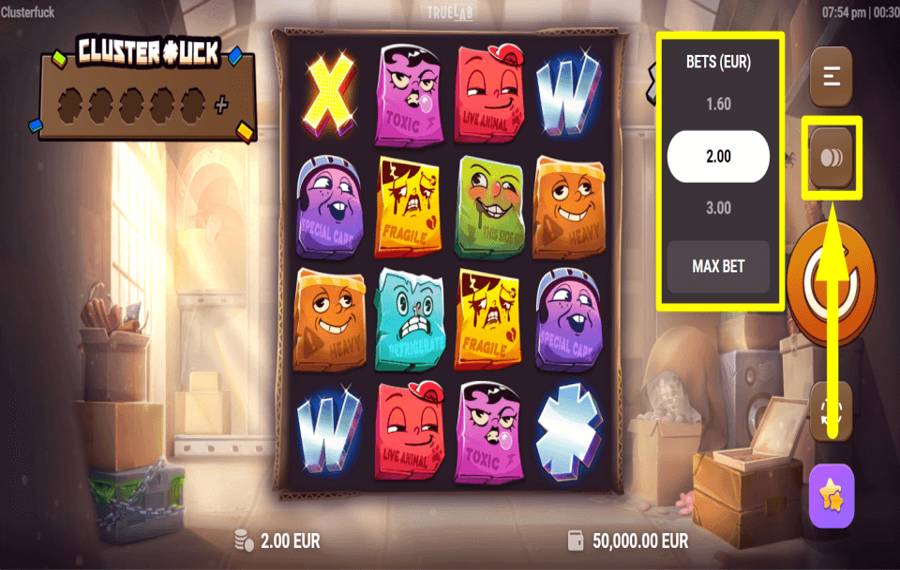 Cluster uck ESTABLECER LA APUESTA.