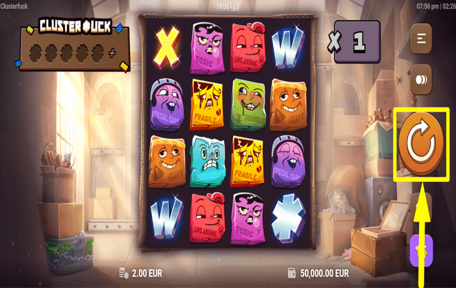 Cluster uck GIRA PARA OBTENER RECOMPENSAS.