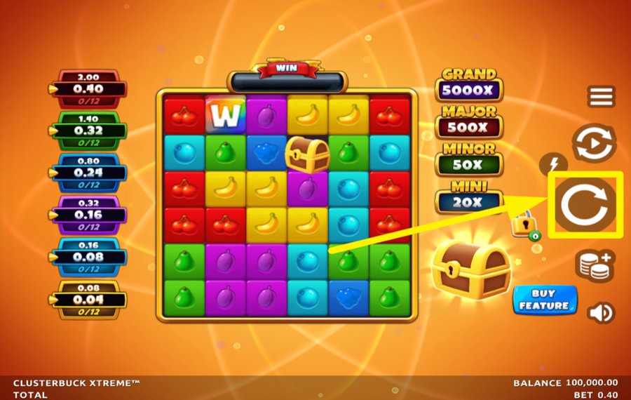 ClusterBuck Xtreme PLAY THE GAME.