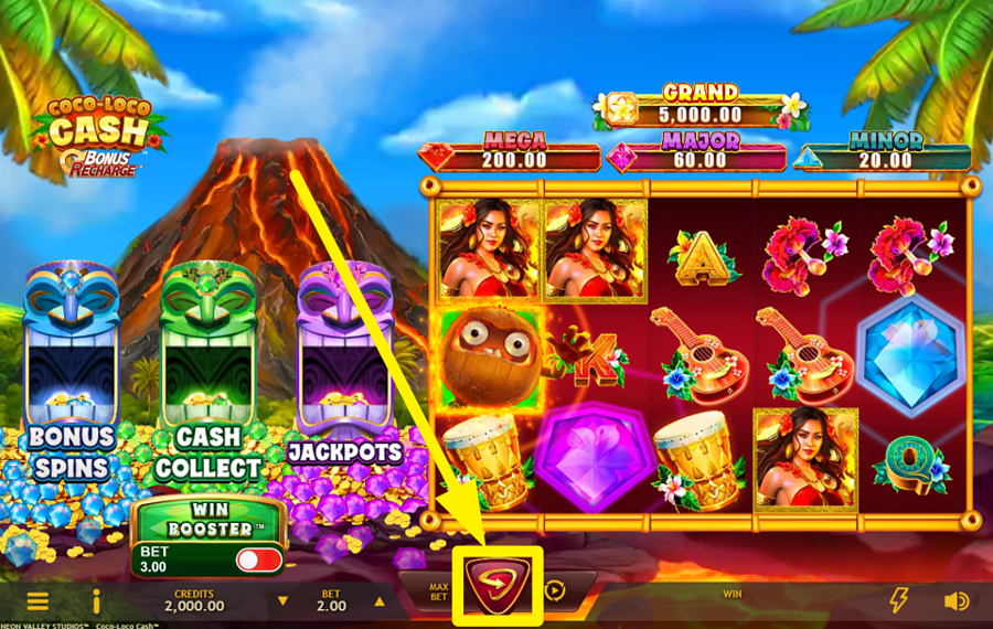 Coco Loco Cash Bonus Recharge DREHEN FÜR DEN ERFOLG!