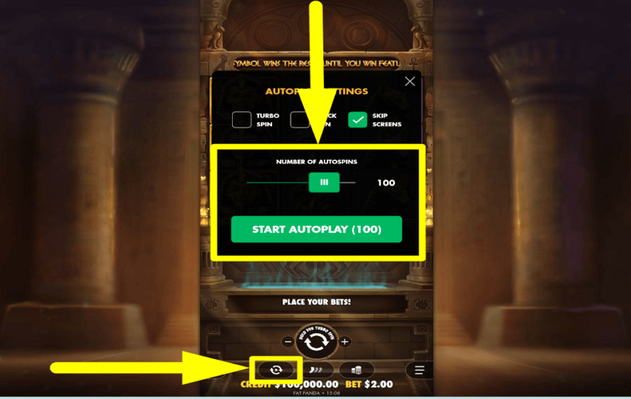 Code of Cairo SPIN AUTOMATICALLY.